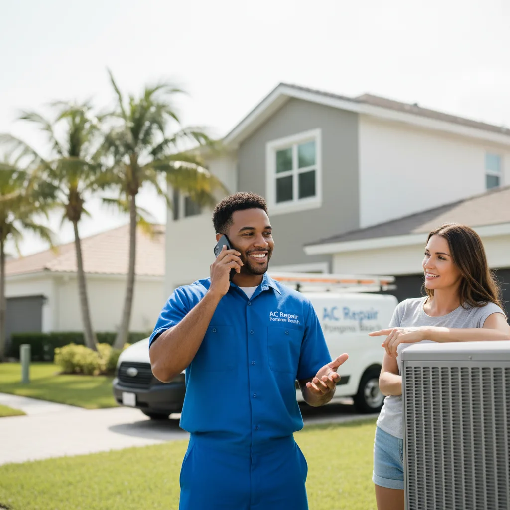 AC Repair Pompano Beach customer support in Turtle Creek